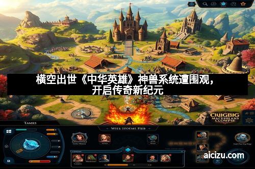 横空出世《中华英雄》神兽系统遭围观，开启传奇新纪元